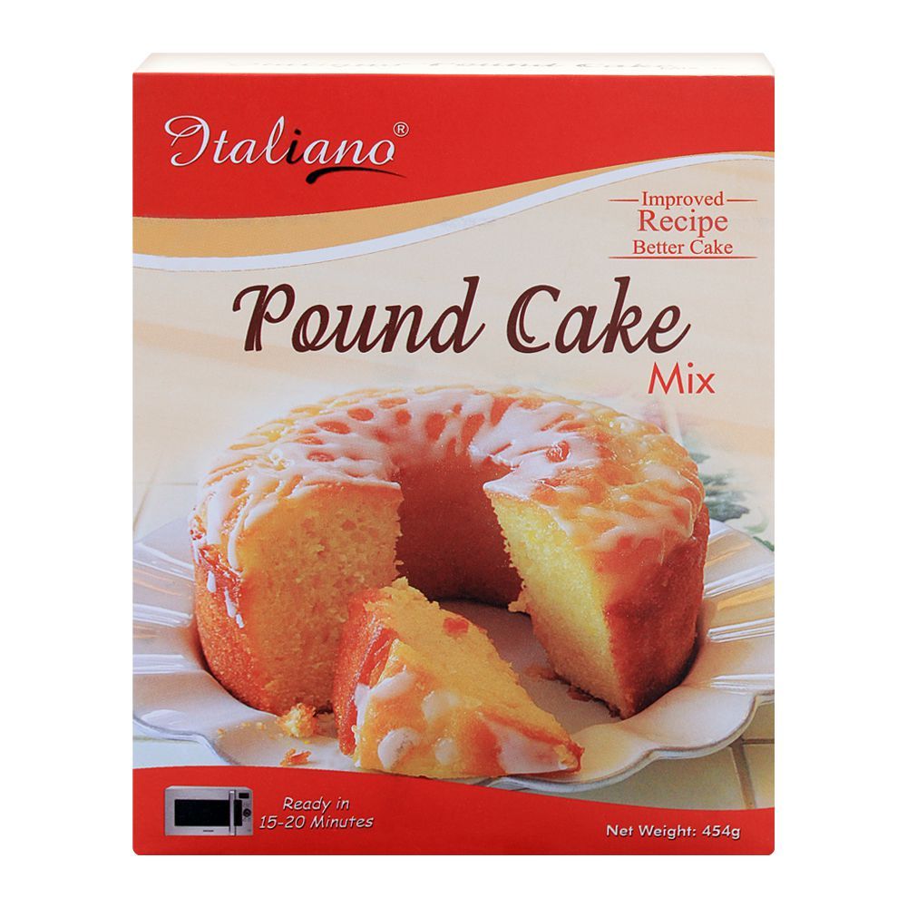 Italiano Pound Cake Mix, 454g
