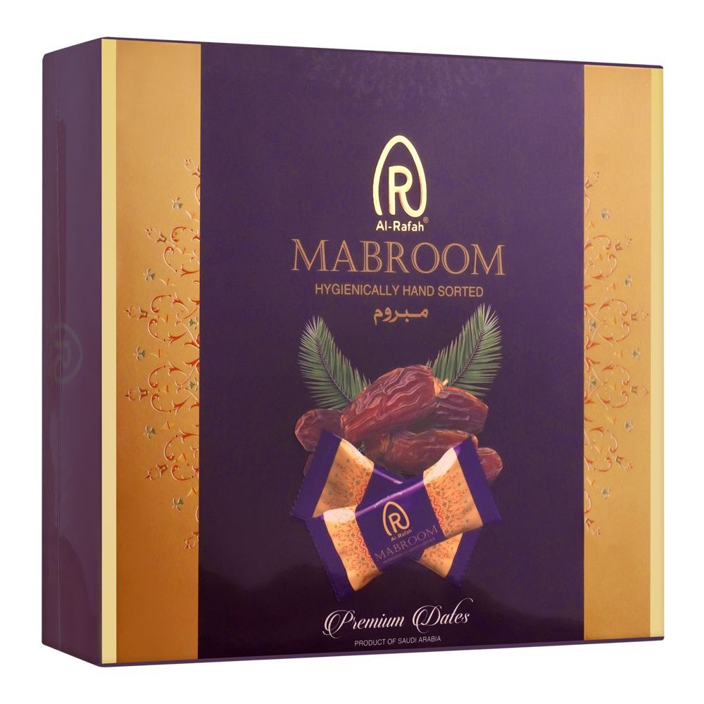 Al-Rafah Mabroom Dates, Square Box, 250g