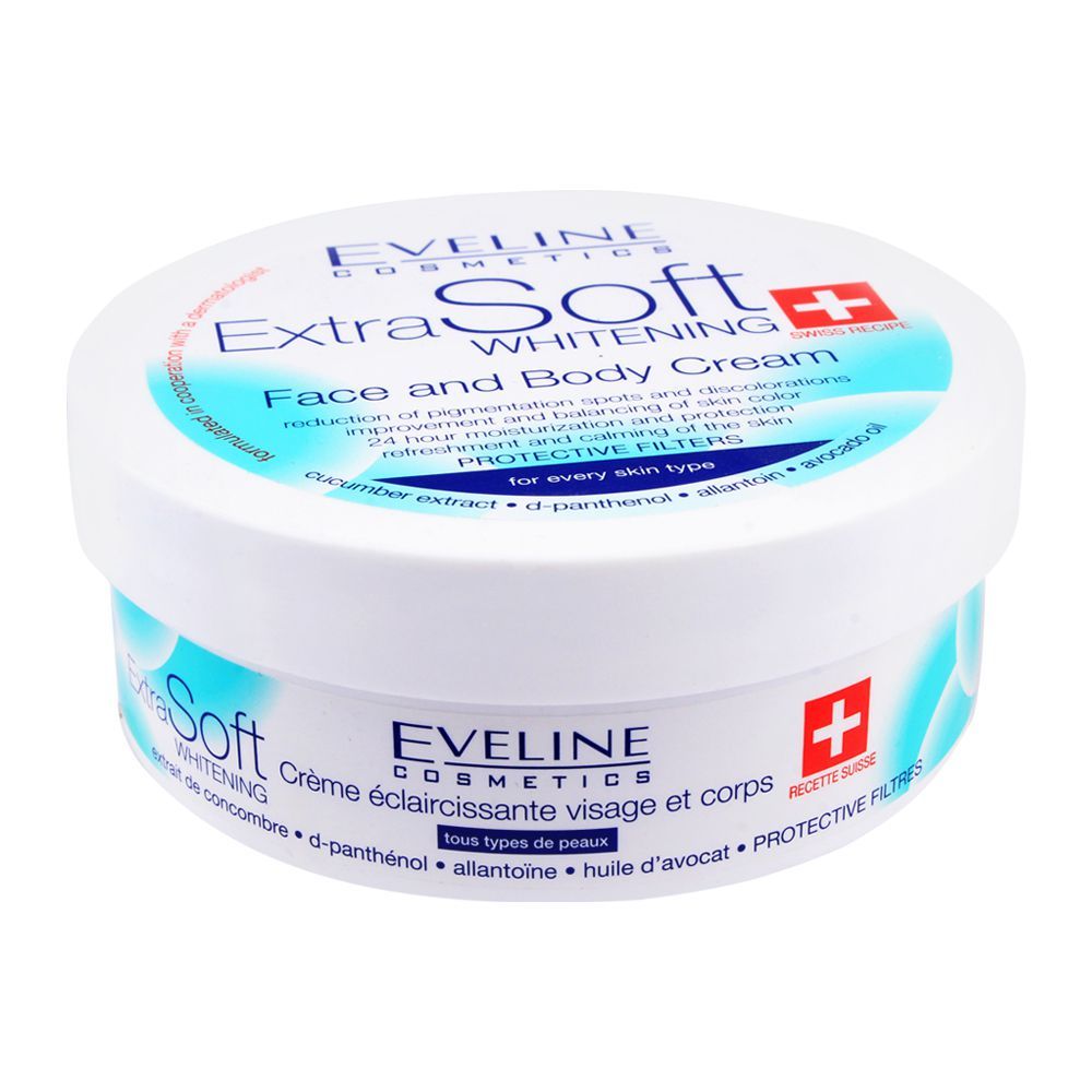 Order Eveline Extra Soft Whitening Face And Body Cream, All Skin Types ...