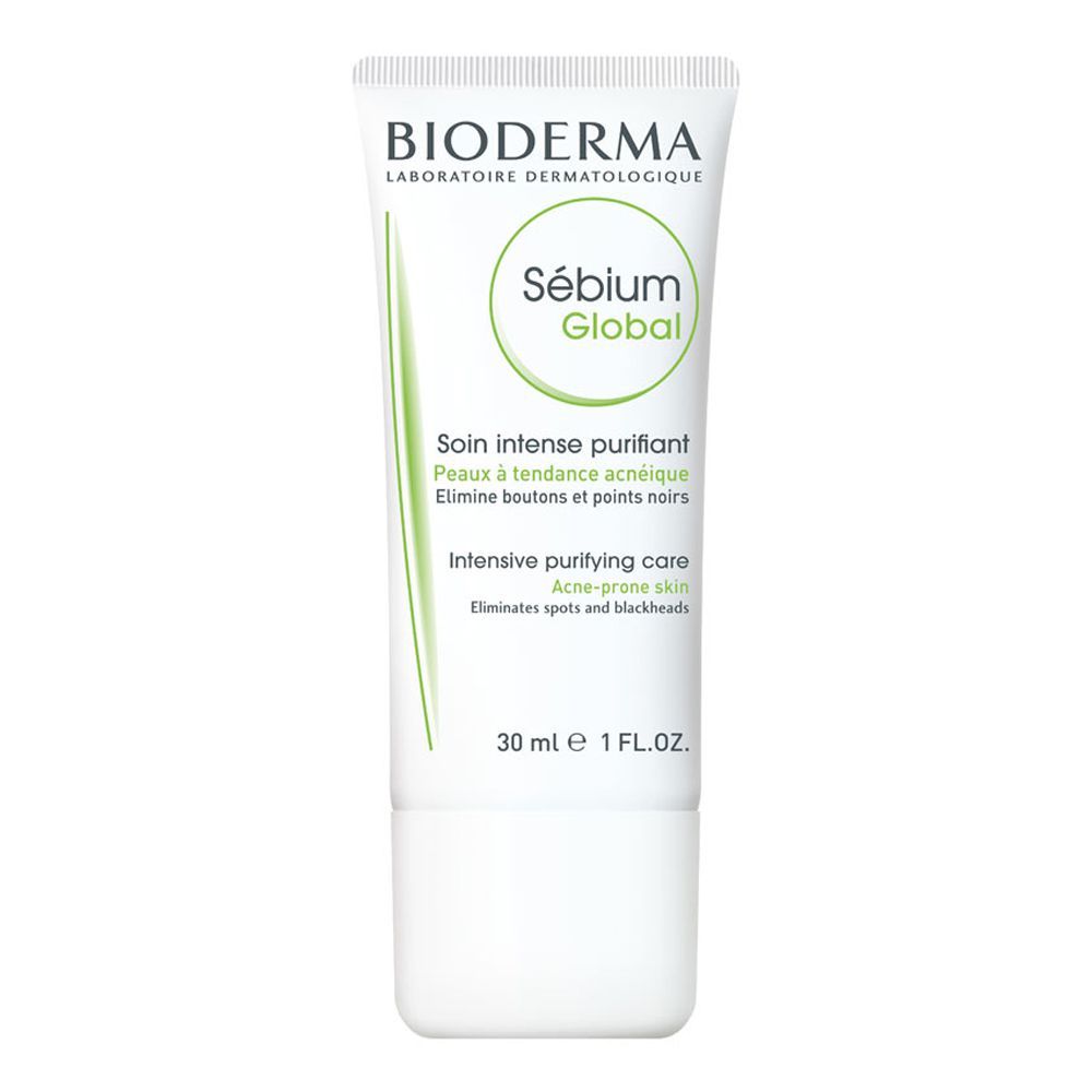 Bioderma Sebium Global, Intensive Purifying Care, Acne-Prone Skin, 30ml