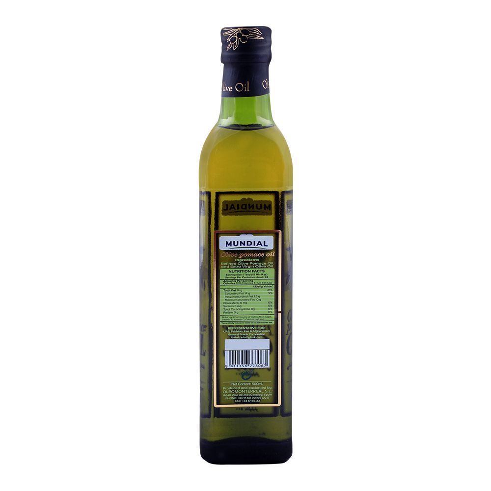 Buy Mundial Olive Pomace Oil 500ml Online at Best Price in ...