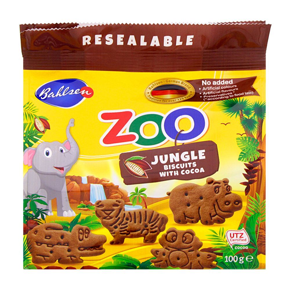 Bahlsen Zoo Jungle Biscuit 100gm