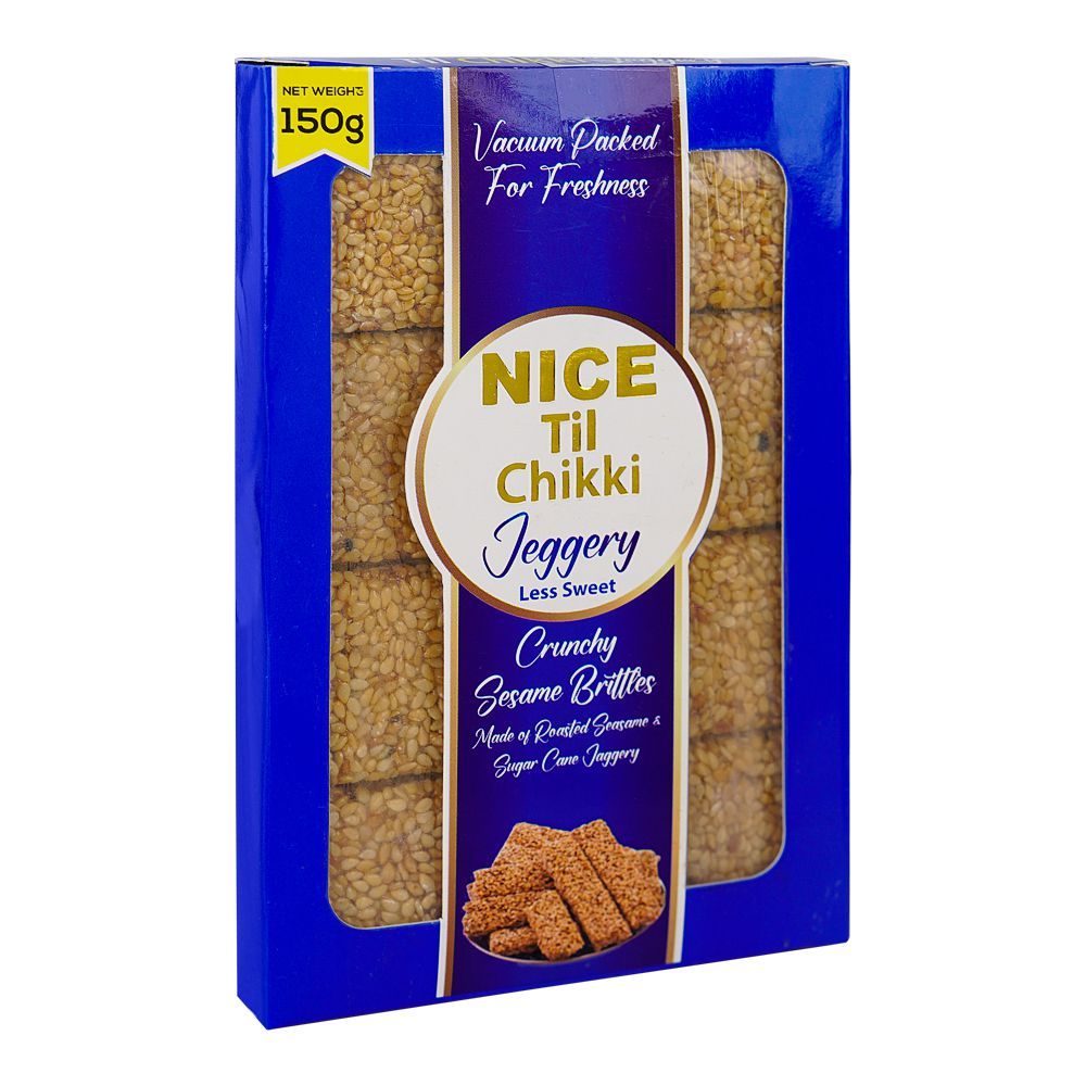 Nice Sesame Brittles (Til Chikki Jaggery), 150g