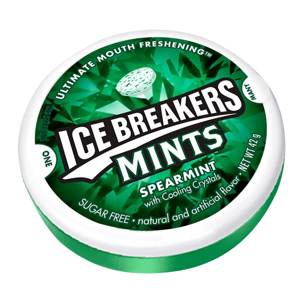 Purchase Ice Breakers Spearmint Mints, Sugar Free, 42g Online at ...