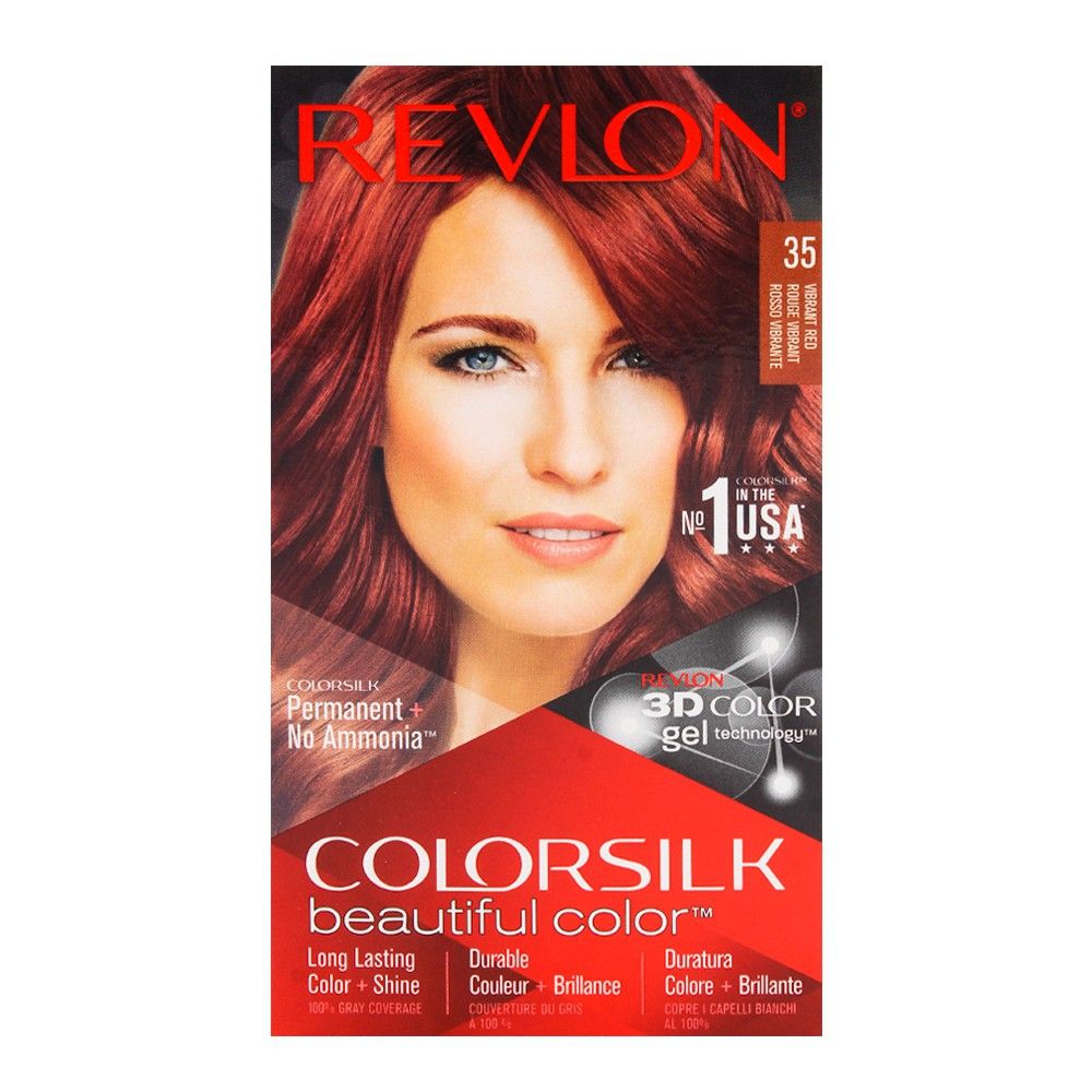 Revlon Colorsilk Vibrant Red Hair Color 35