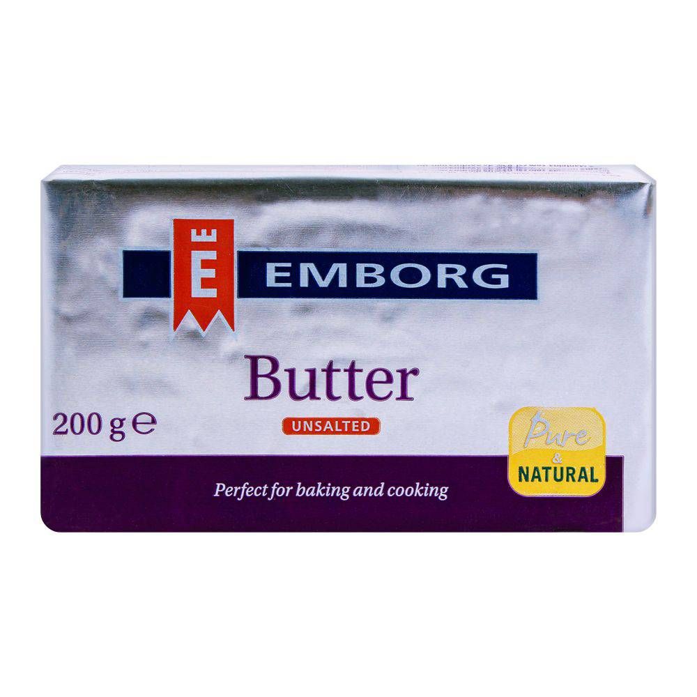 Emborg Butter Unsalted 200g