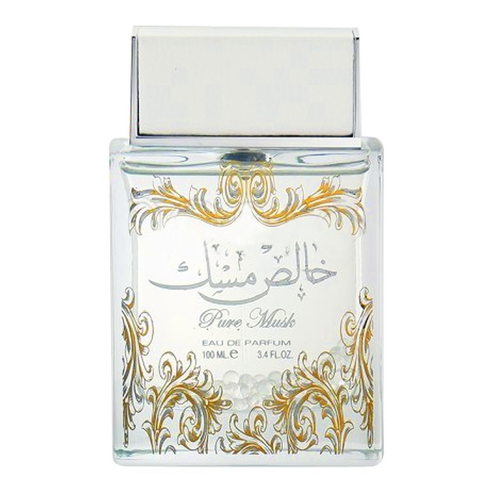 Buy Lattafa Pure Musk Eau De Parfum, Fragrance For Men, 100ml Online at ...
