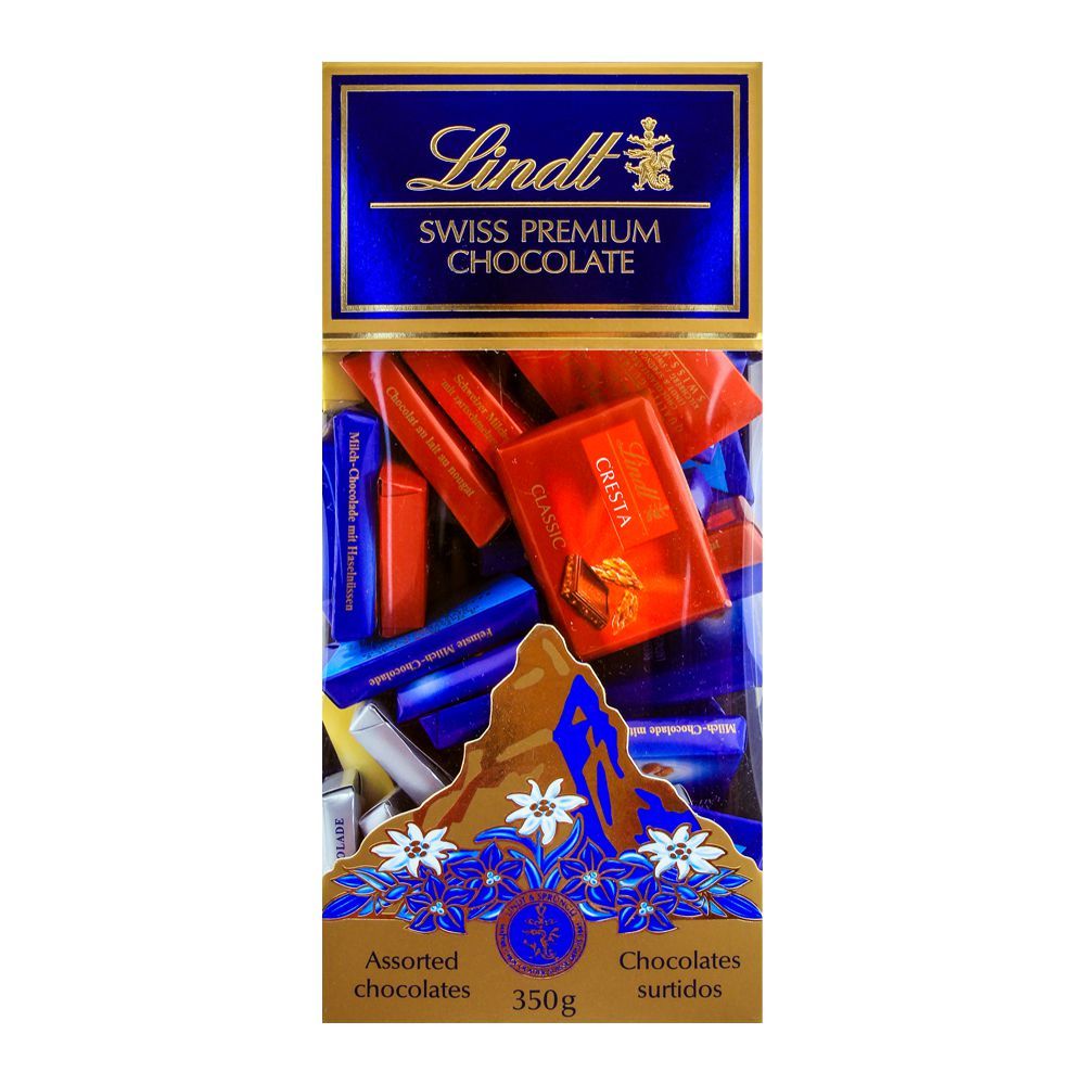 Lindt Swiss Premium Assorted Chocolates Box 350g