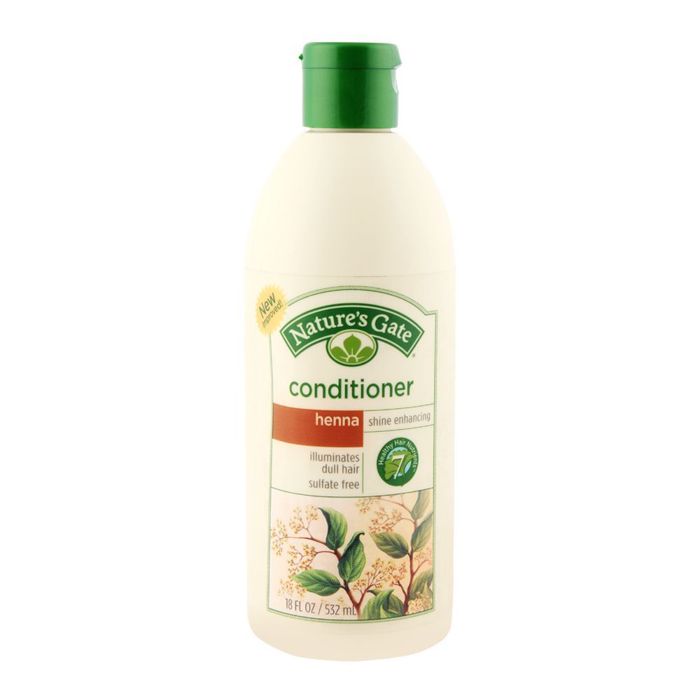 Nature's Gate Shine Enhancing Henna + Avocado Conditioner 532ml