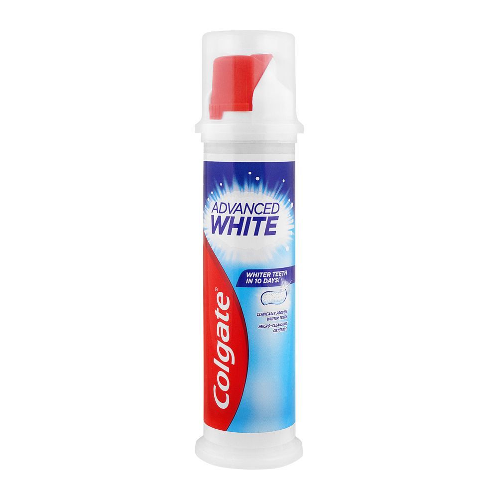 Colgate Advanced White Pump Toothpaste, 100ml