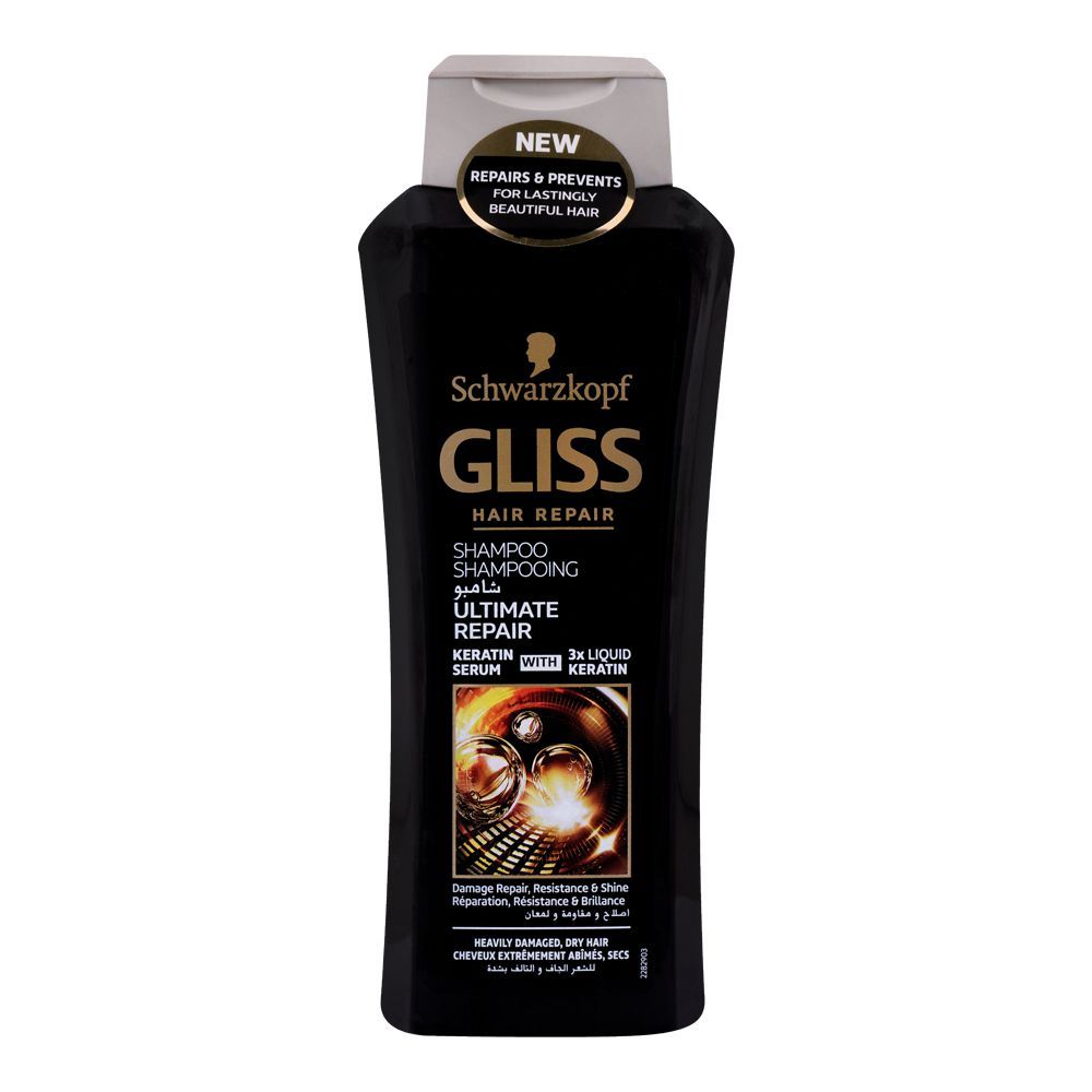 Schwarzkopf Gliss Hair Repair Ultimate Repair Shampoo, 400ml