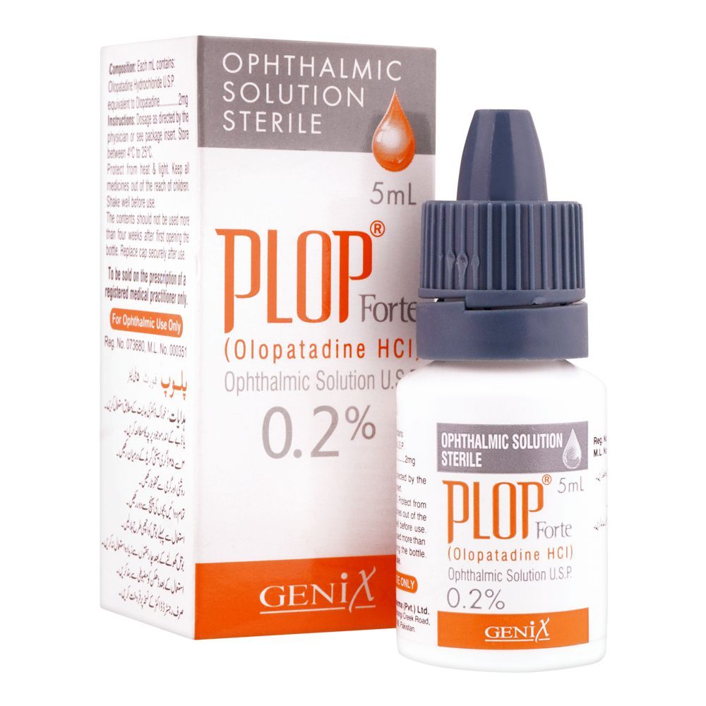 Genix Pharma Plop Forte Ophthalmic Solution, 5ml