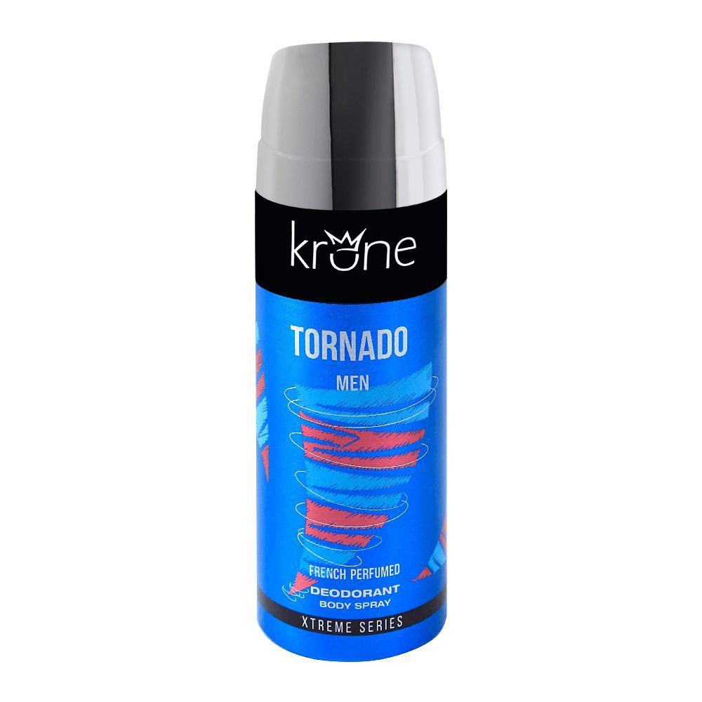Krone Tornado Men Deodorant Body Spray, Xtreme Series, 200ml