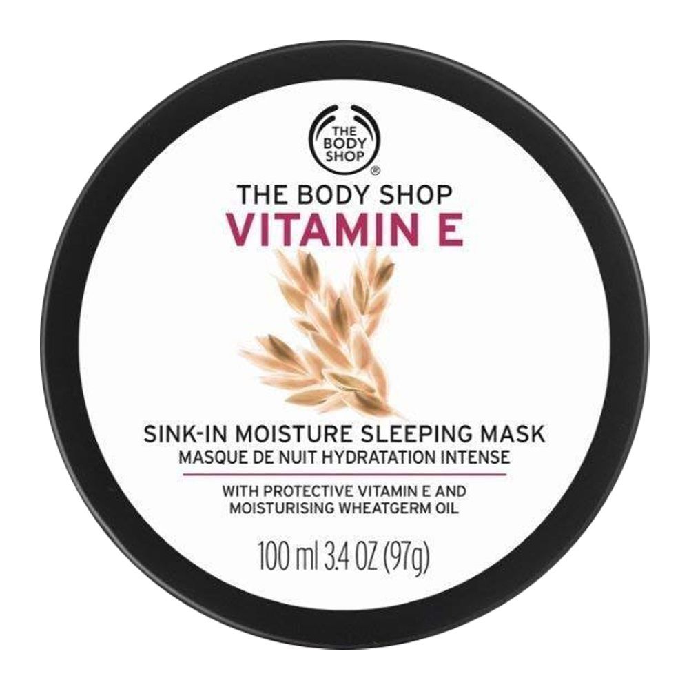 The Body Shop Vitamin-E Sink In Moisture Sleeping Mask, 100ml