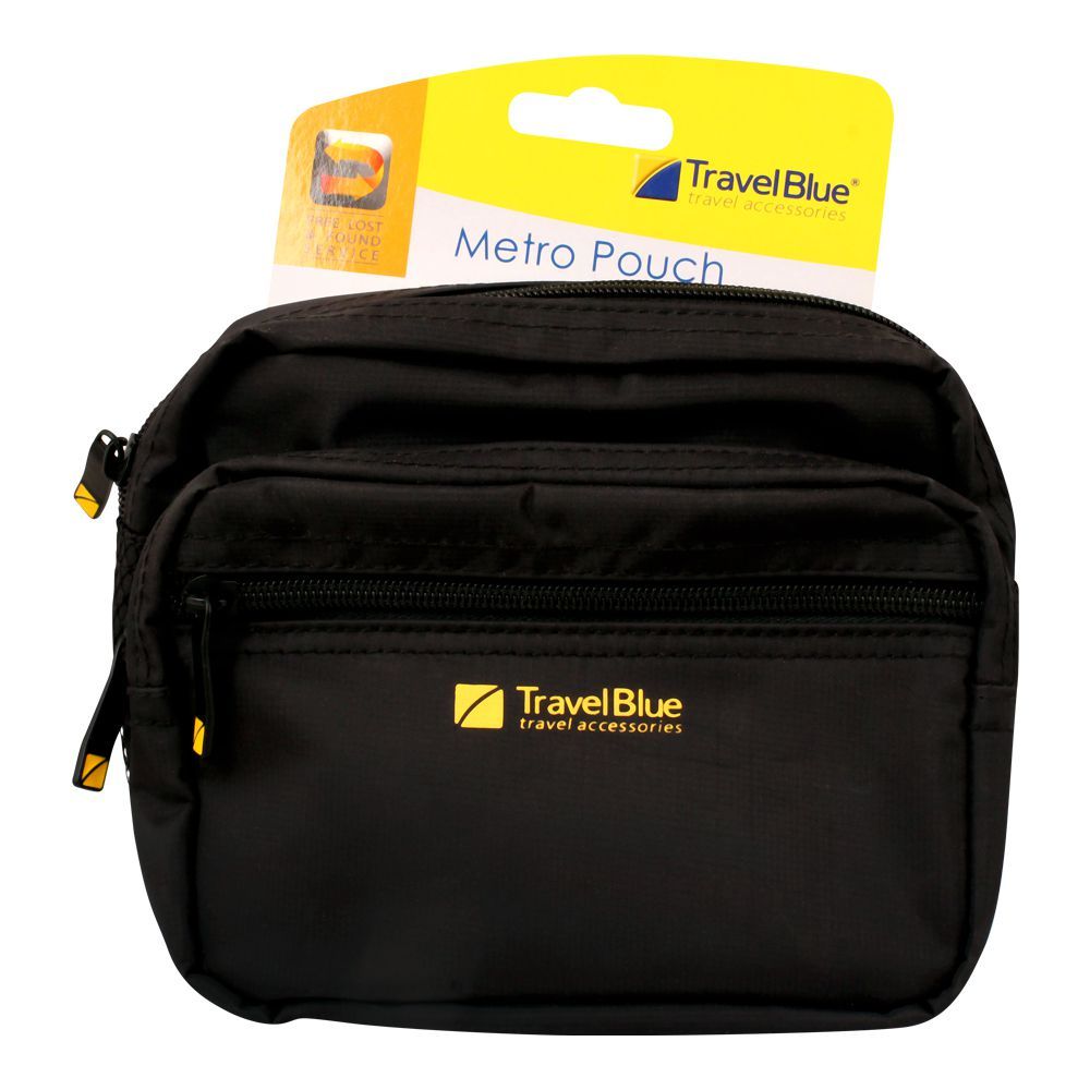 travel blue metro pouch