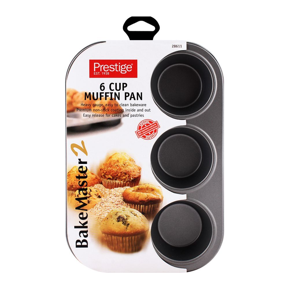 Prestige Muffin Pan 6 Cup - 28611