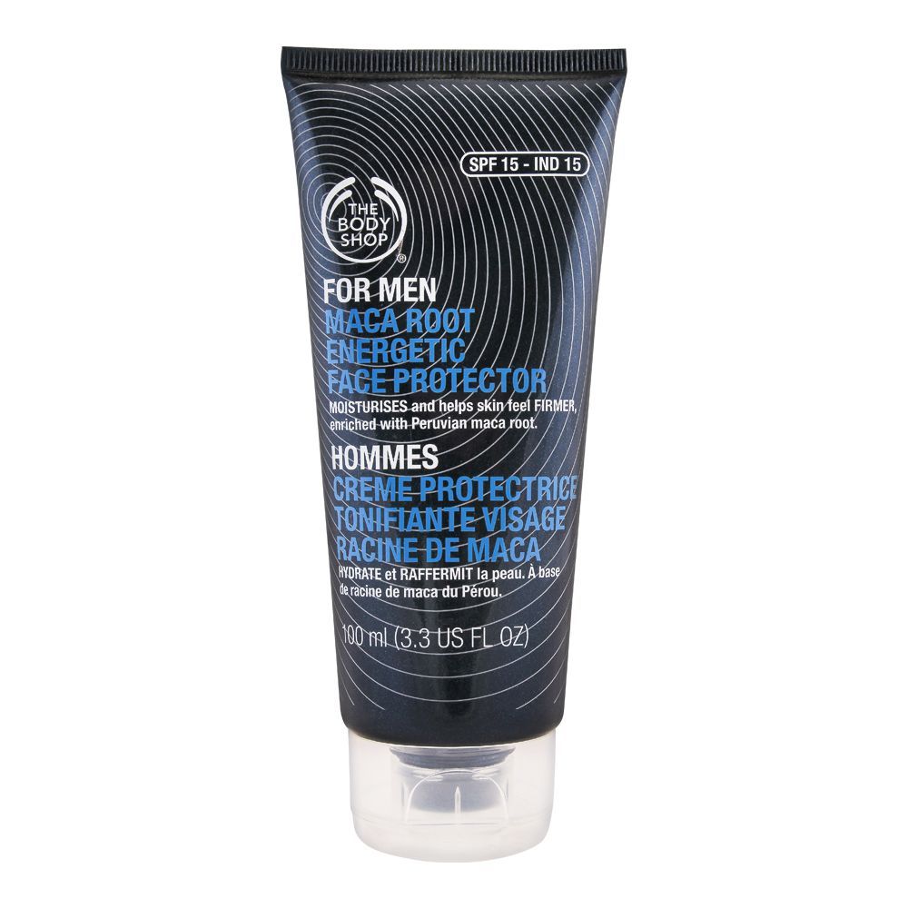 The Body Shop For Men Maca Root Energetic Face Protector, 100ml