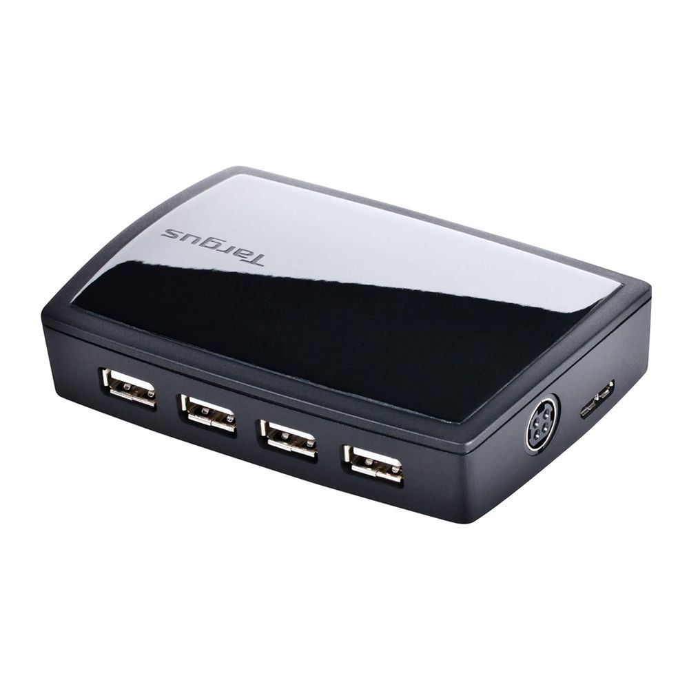 Targus USB 3.0 7-Port Super Speed Combo Hub, ACH120AP