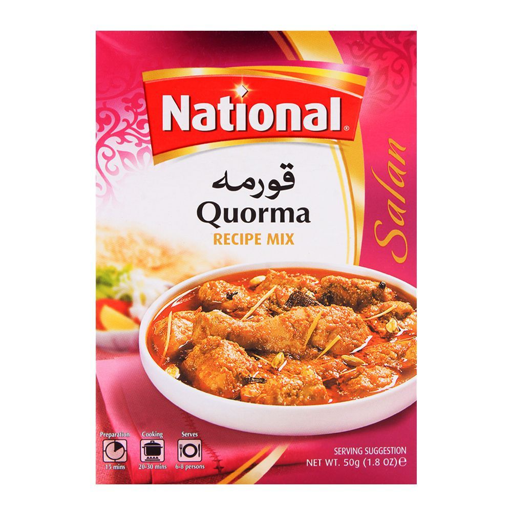 Buy National Quorma Masala Mix 50gm Online at Special Price in Pakistan ...
