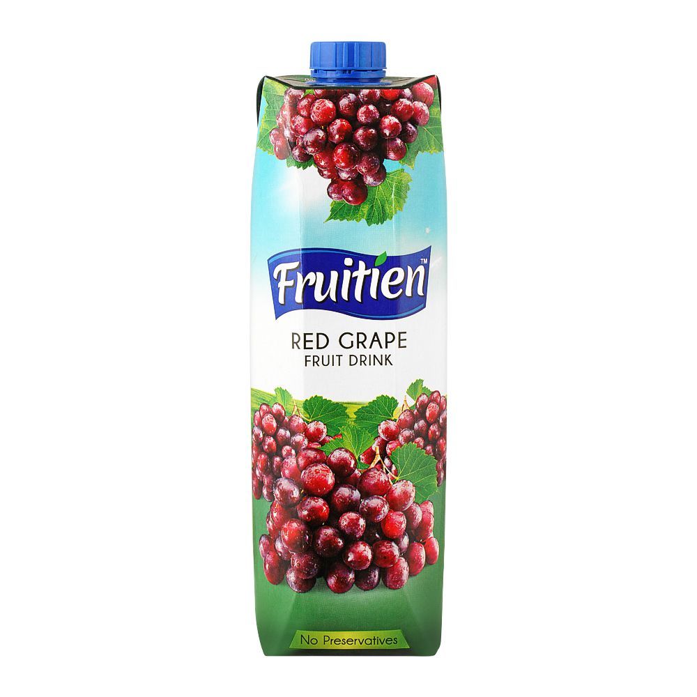 Fruitien Red Grape Fruit Drink, 1 Liter