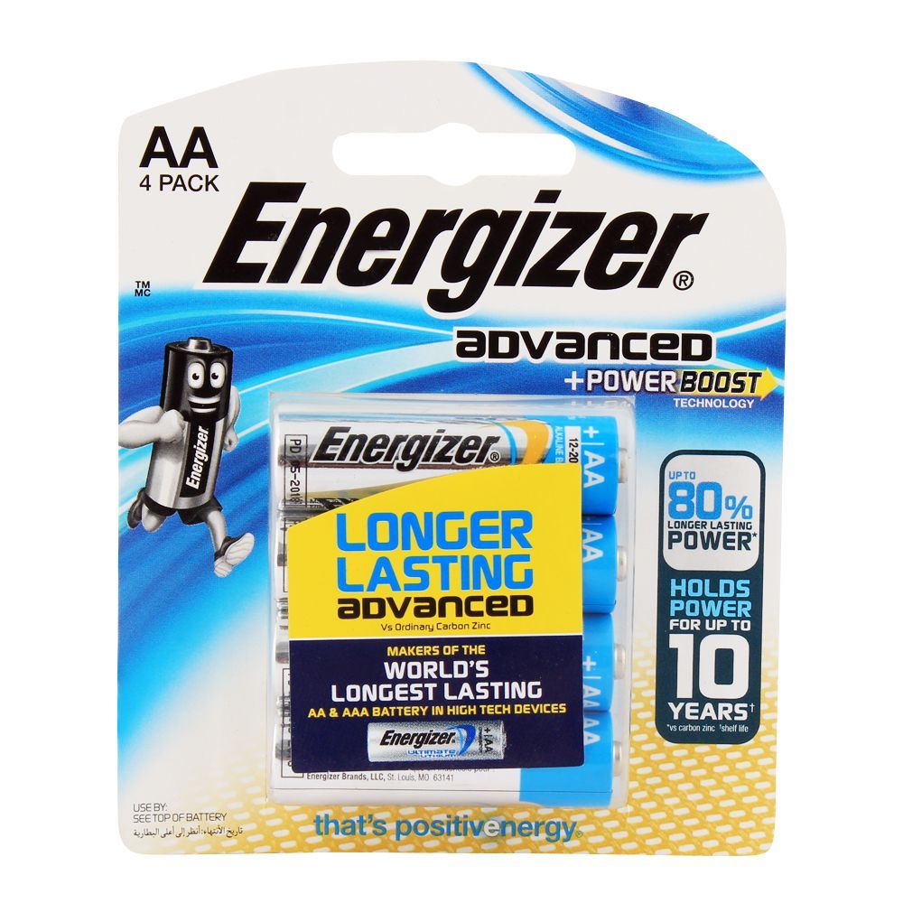Energizer Longest Lasting AAA Batteries RP-4