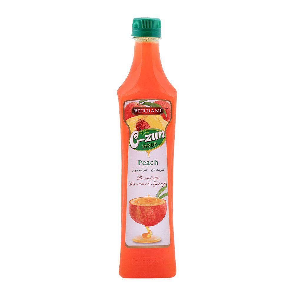 Burhani C-Zun Peach Syrup 800ml