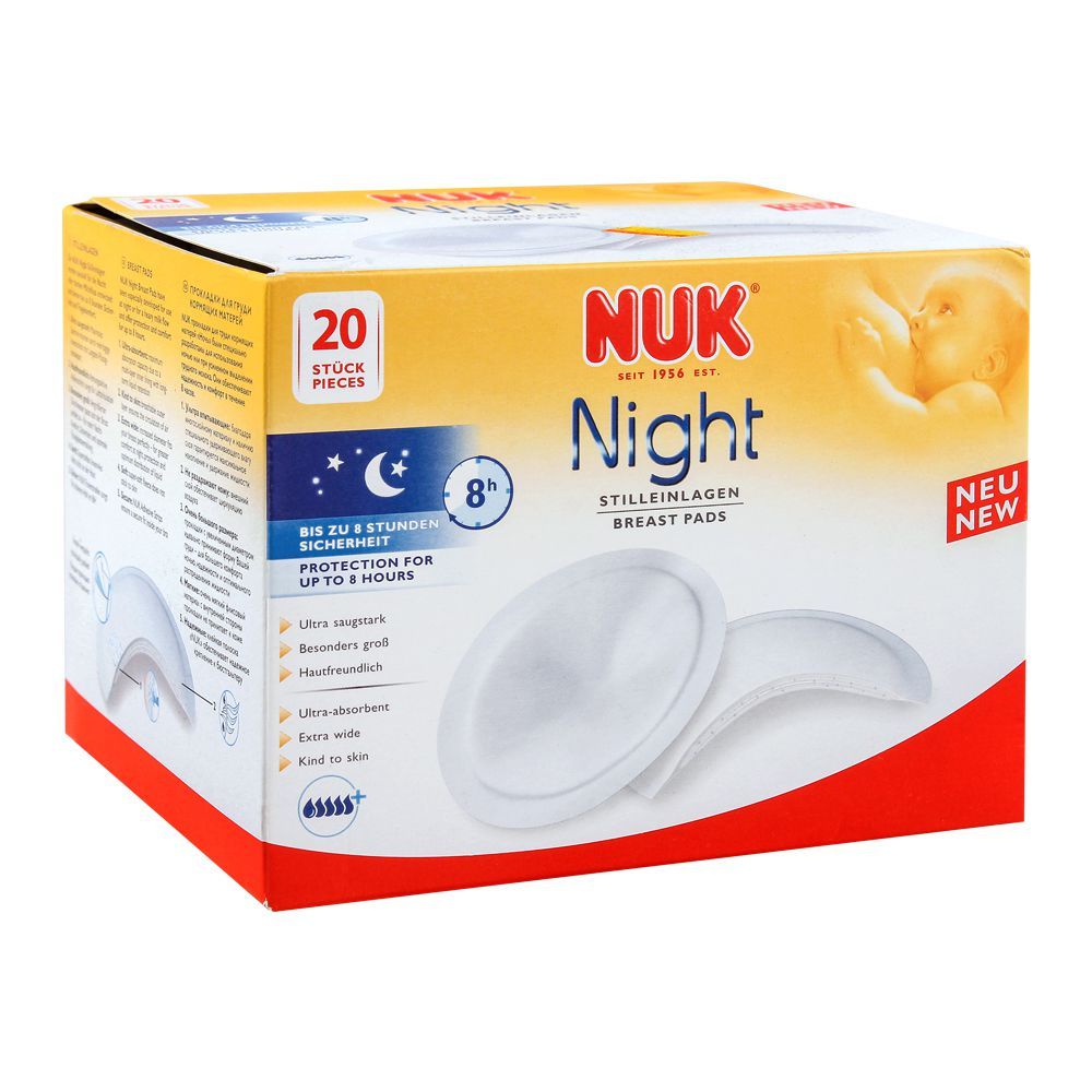 Nuk Night Breast Pads, 20-Pack, 10252072