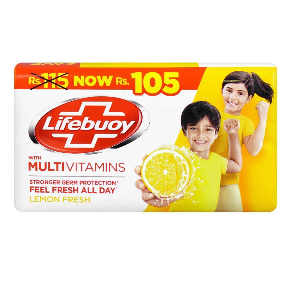 Lifebuoy Lemon fresh Soap, 128g