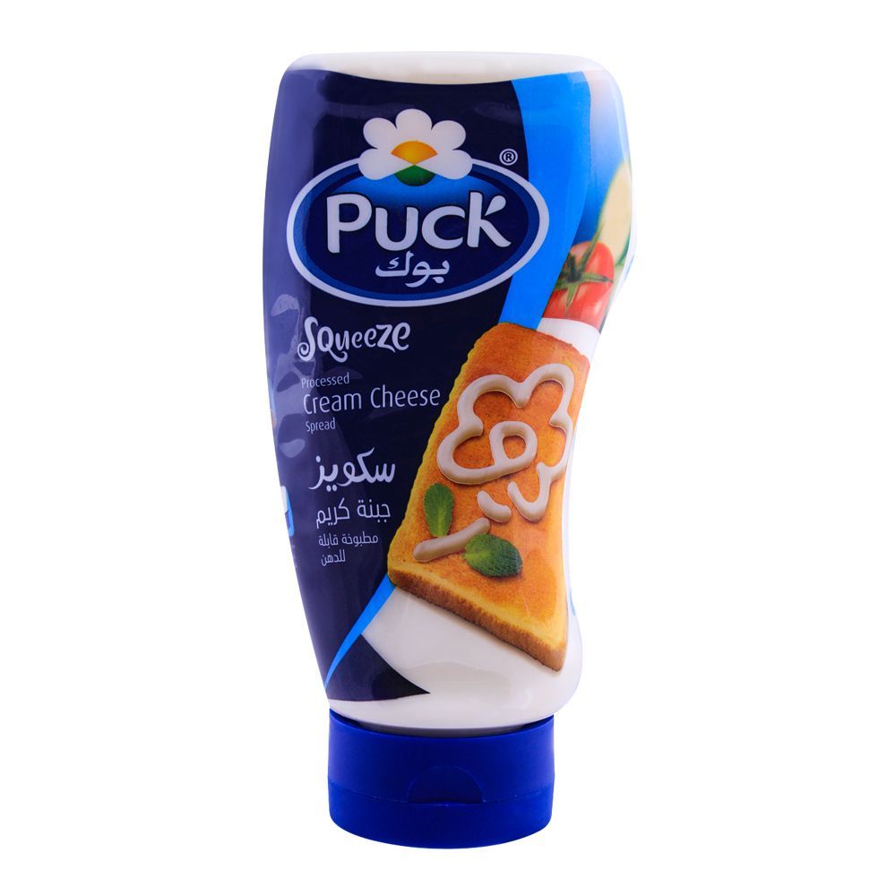 Puck Squeeze Processed Cream Cheese Spread 400g