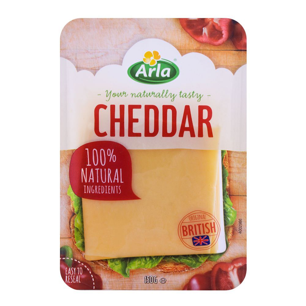 Arla Cheddar Cheese Slices 150g