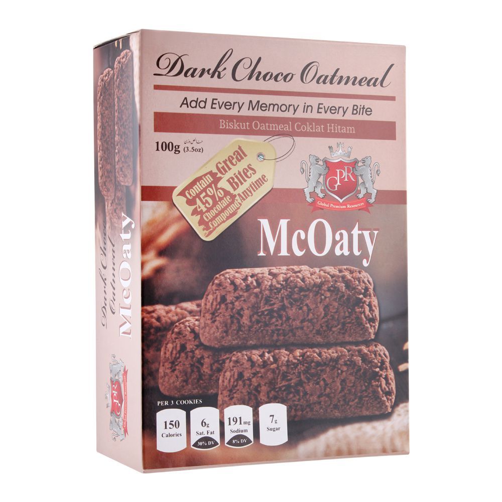 McOaty Dark Chocolate Oatmeal, 100g