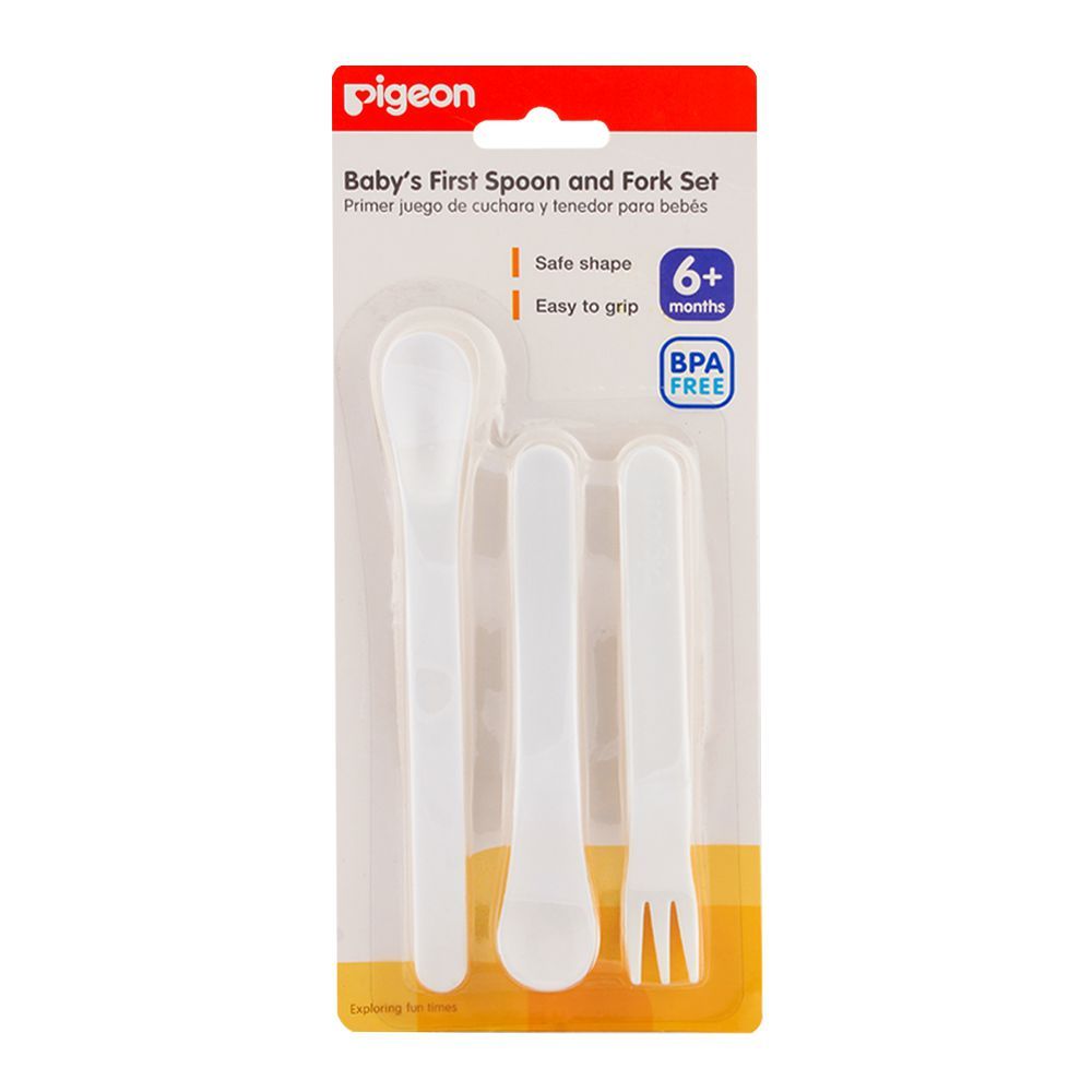 Pigeon First Spoon And Fork Set D-310