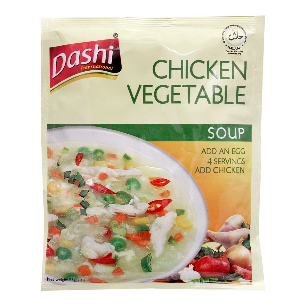 Dashi Chicken Vegetable Soup, 53g