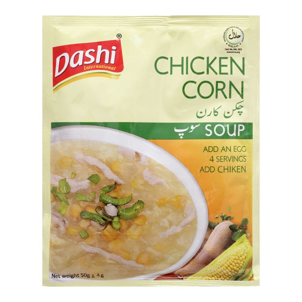 Dashi Chicken Corn Soup, 50g