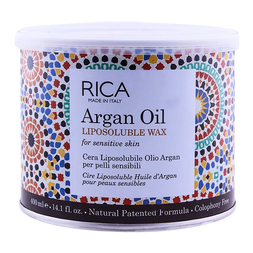RICA Argan Oil Sensitive Skin Liposoluble Wax 400ml