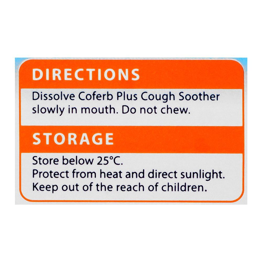 Order Hilton Pharma Coferb Plus Cough Soothers Pack Online At