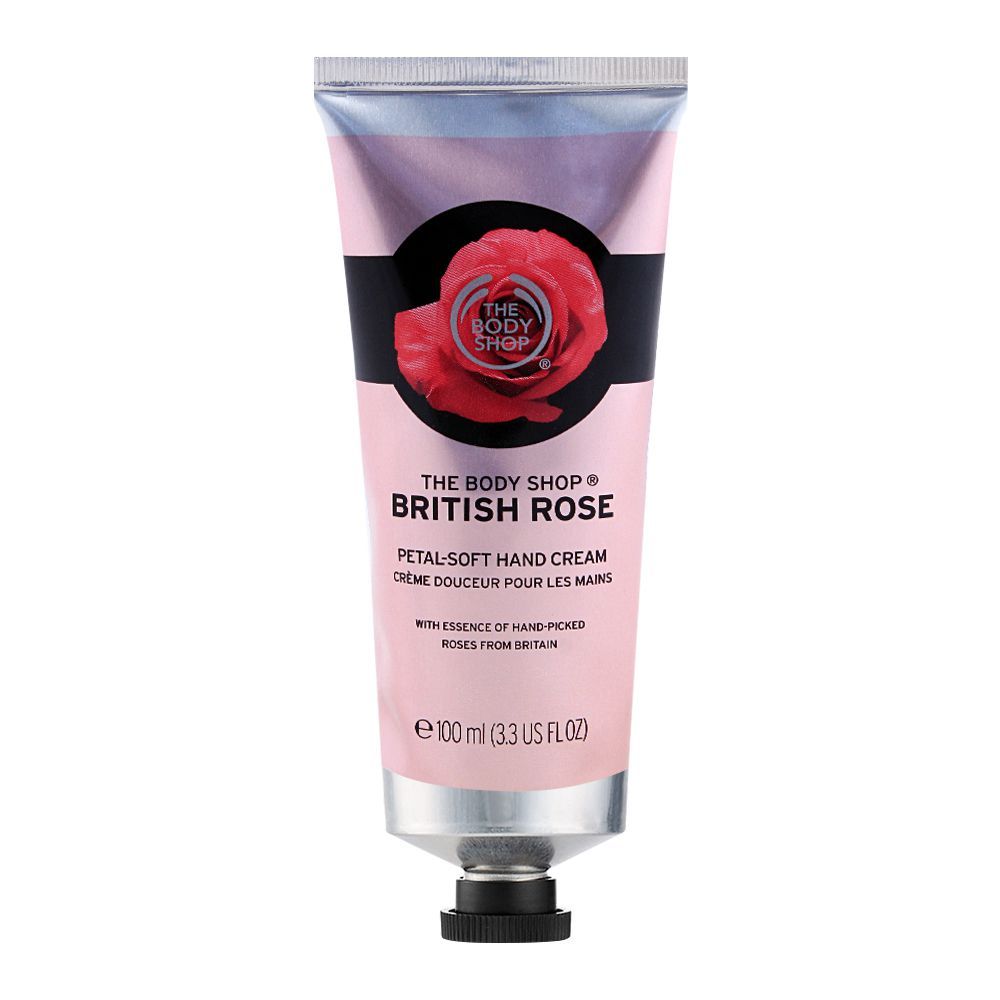 The Body Shop British Rose Petal Soft Hand Cream