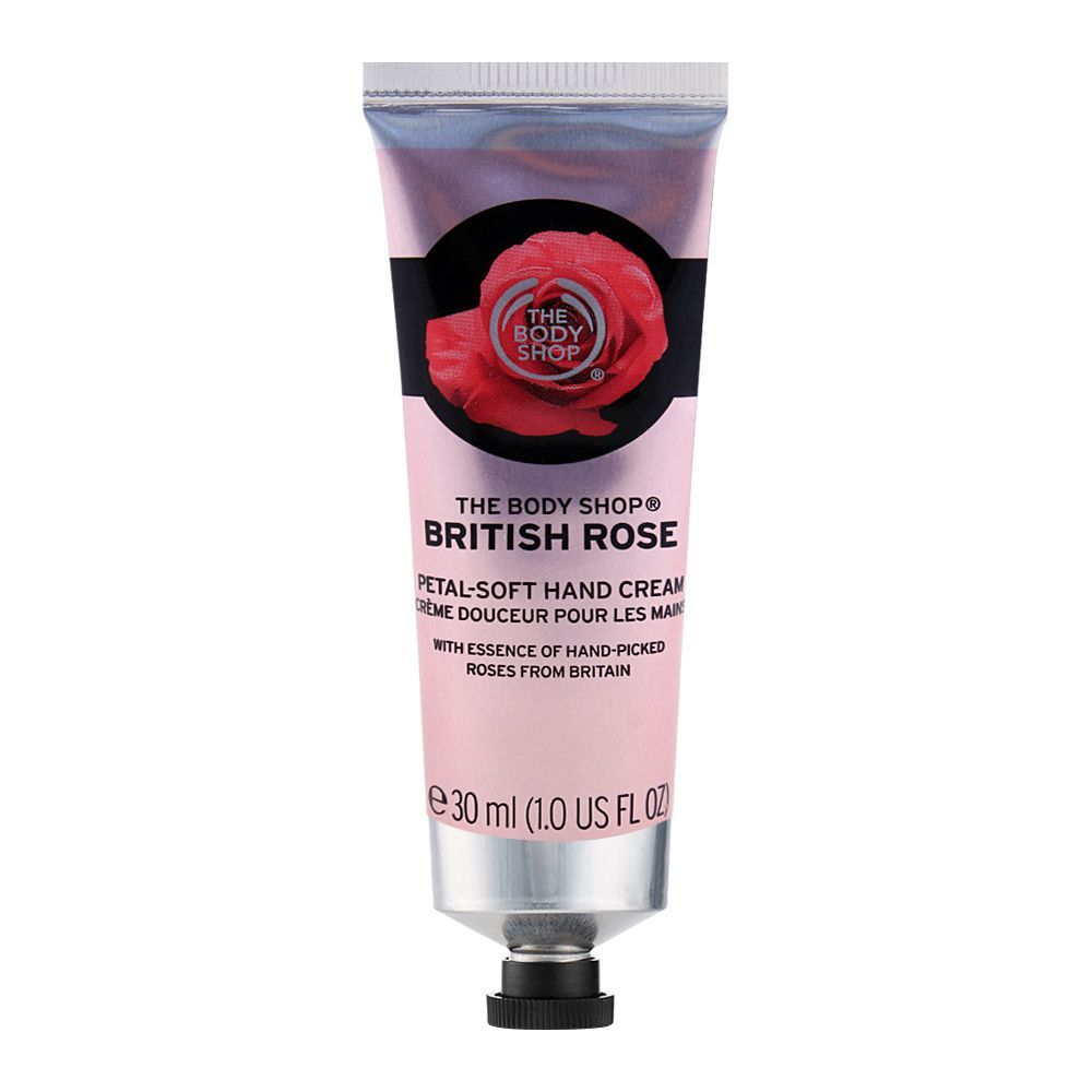 The Body Shop British Rose Petal-Soft Hand Cream