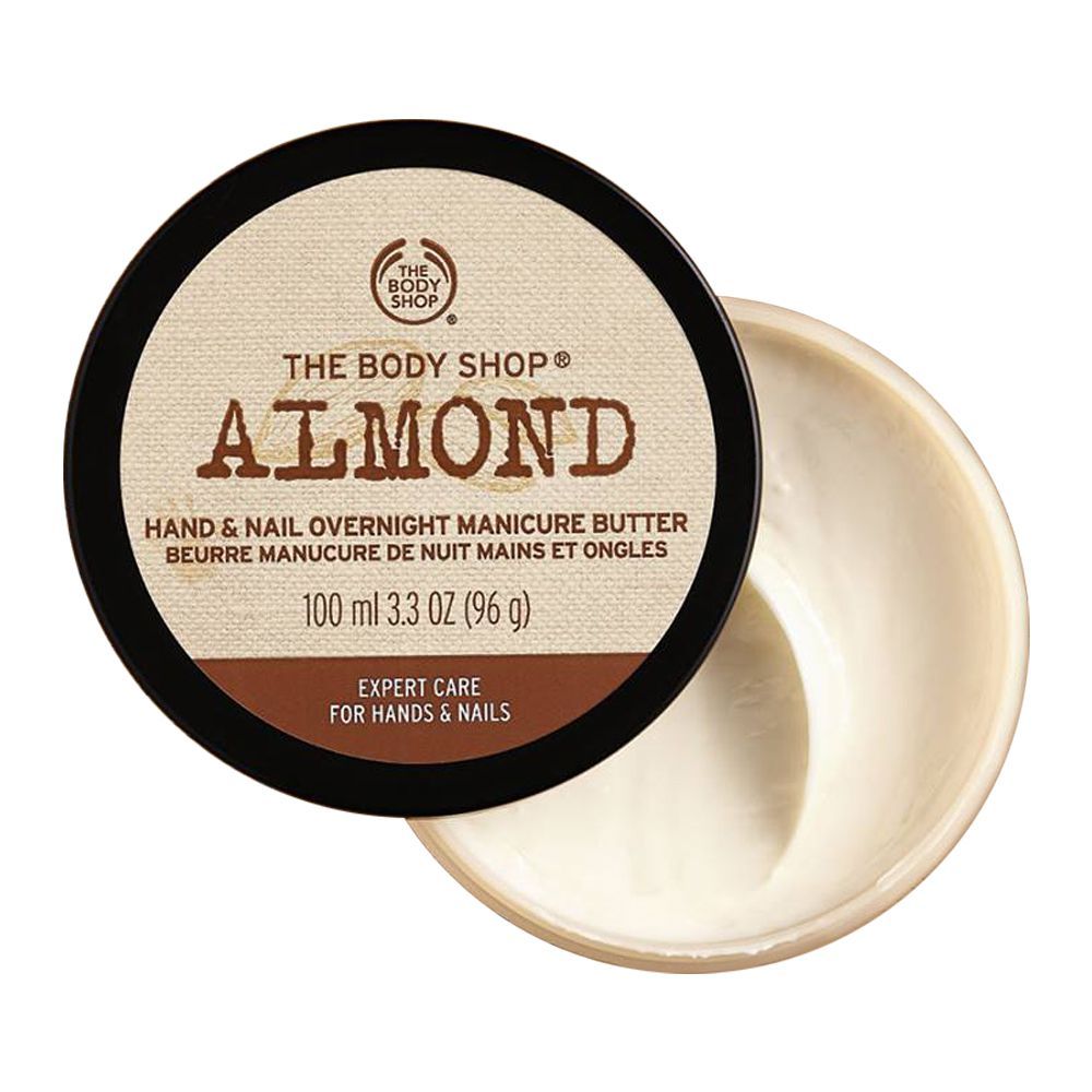 The Body Shop Almond Hand & Nail Overnight Manicure Butter