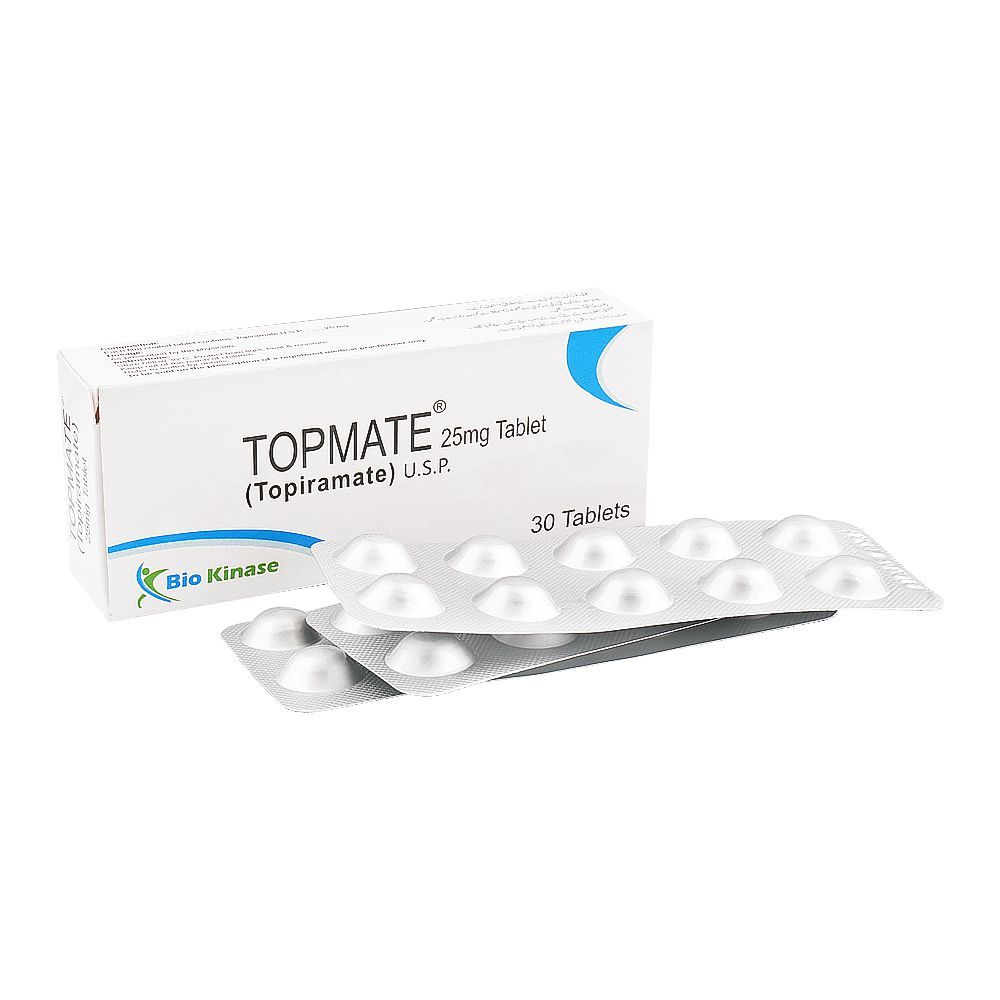 Maple Pharma Topmate Tablet, 25mg, 30-Pack