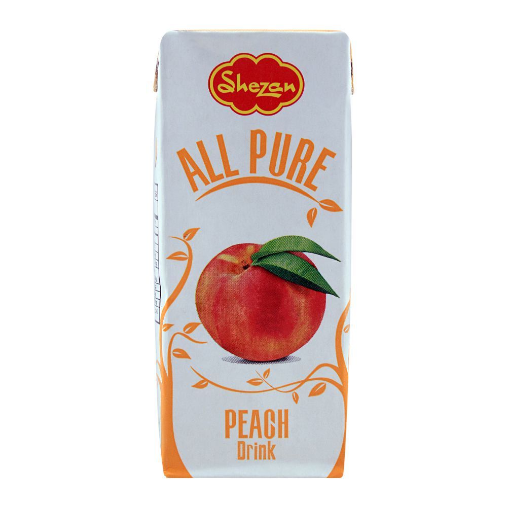 Shezan All Pure Peach Fruit Drink, 200ml