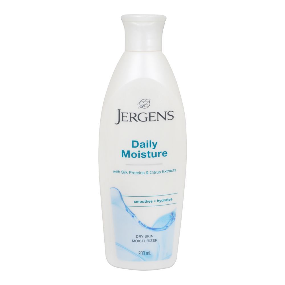 Jergens Daily Moisture Body Lotion, For Dry Skin, 200ml