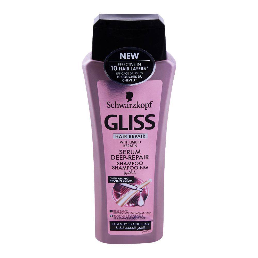Schwarzkopf Gliss Hair Repair Serum Deep Shampoo 250ml