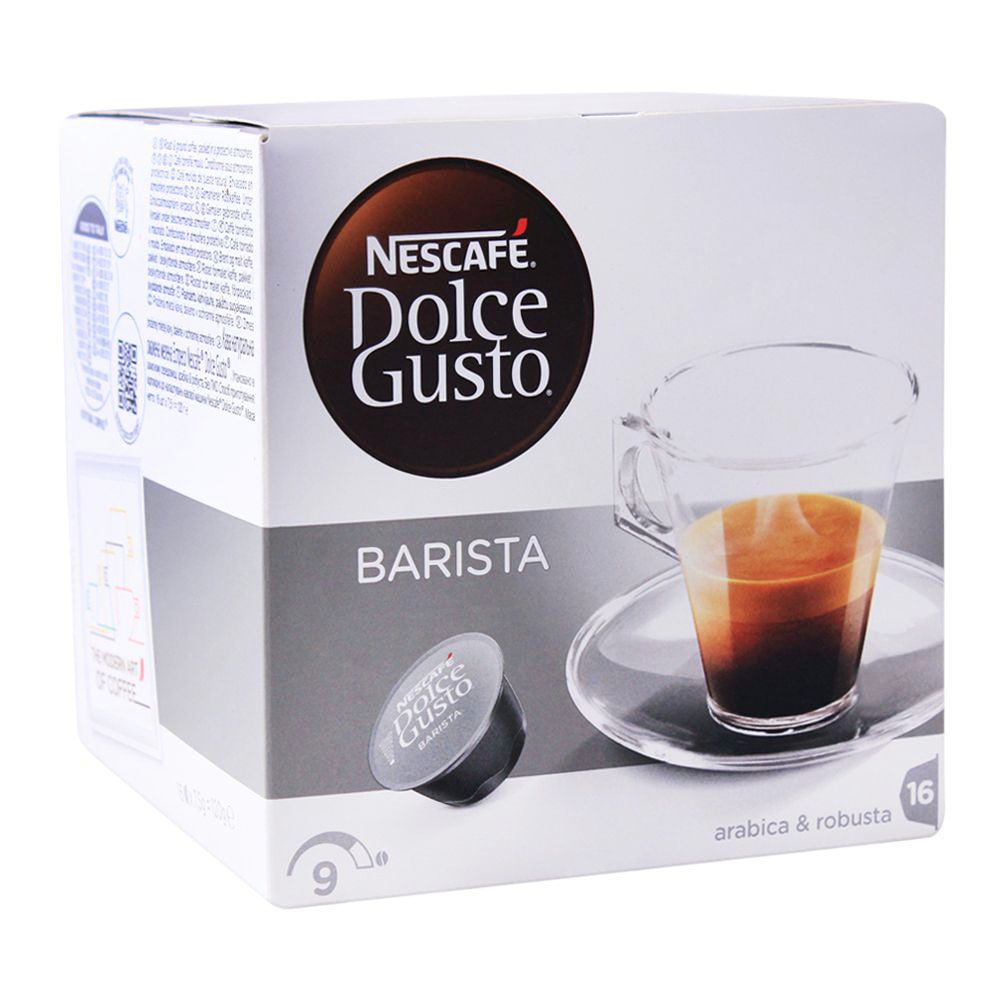 Nescafe Dolce Gusto Barista Capsules, 16 Single Serve Pods
