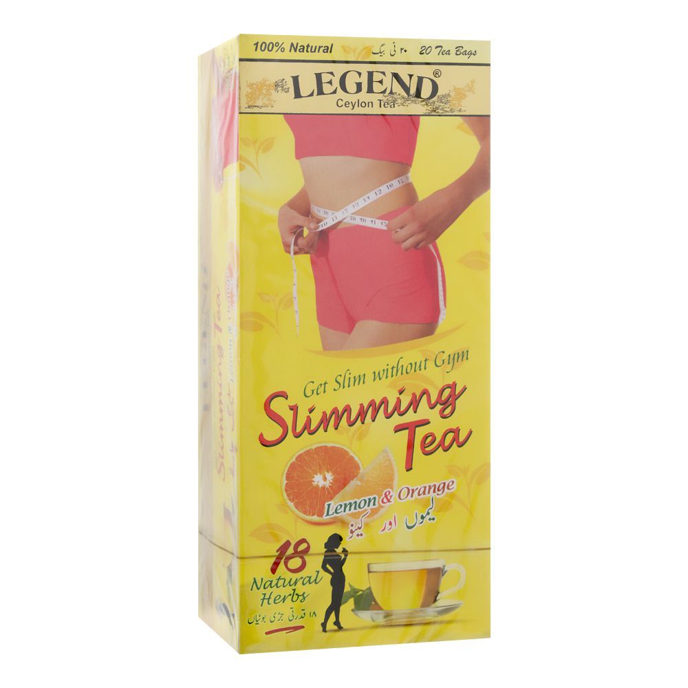 Legend Slimming Tea, Lemon & Orange, 20 Tea Bags
