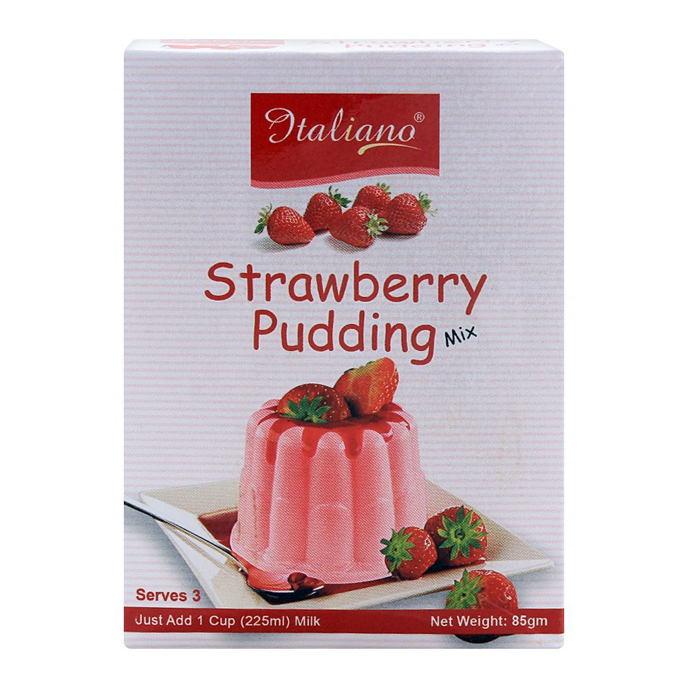Italiano Strawberry Pudding Mix, 85g