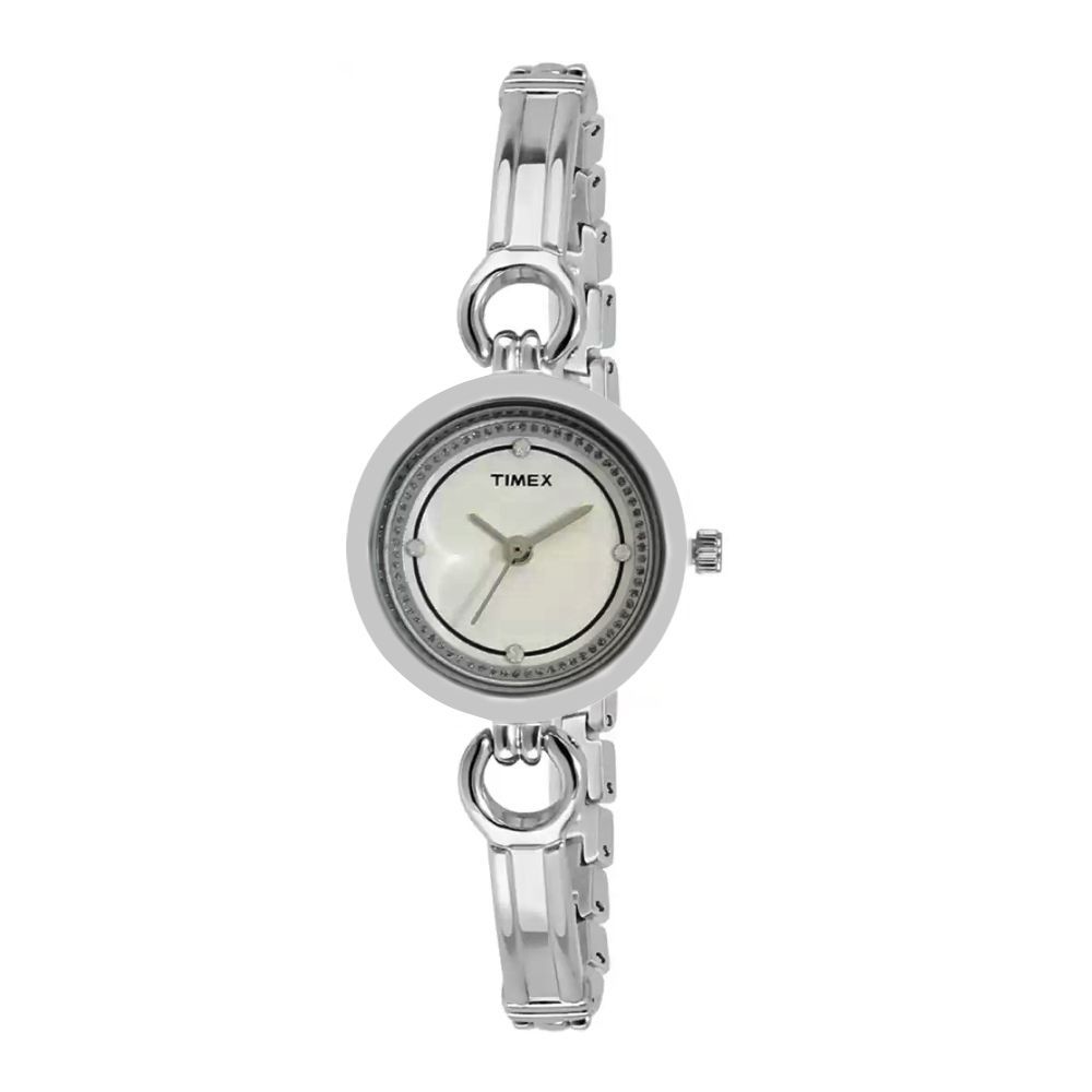 Timex Analog White Dial Women's Watch - TWEL11400