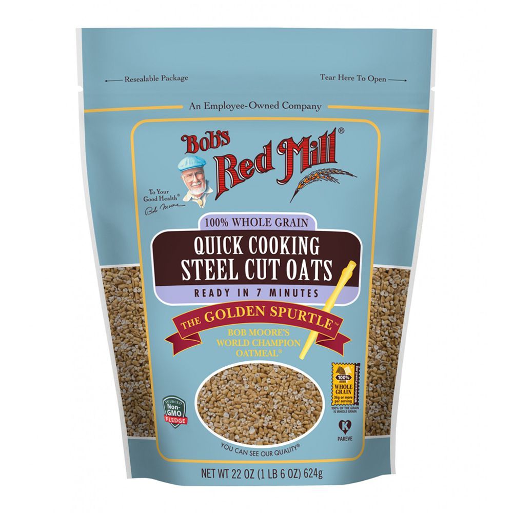 Bob's Red Mill Steel Cut Oats, Quick Cooking 624gm