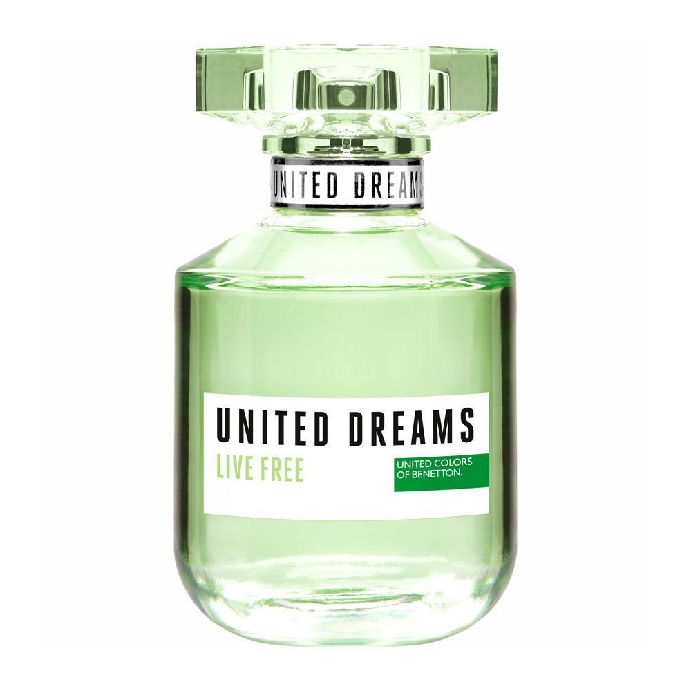 Benetton United Dreams Live Free For Her Eau De Toilette, 80ml