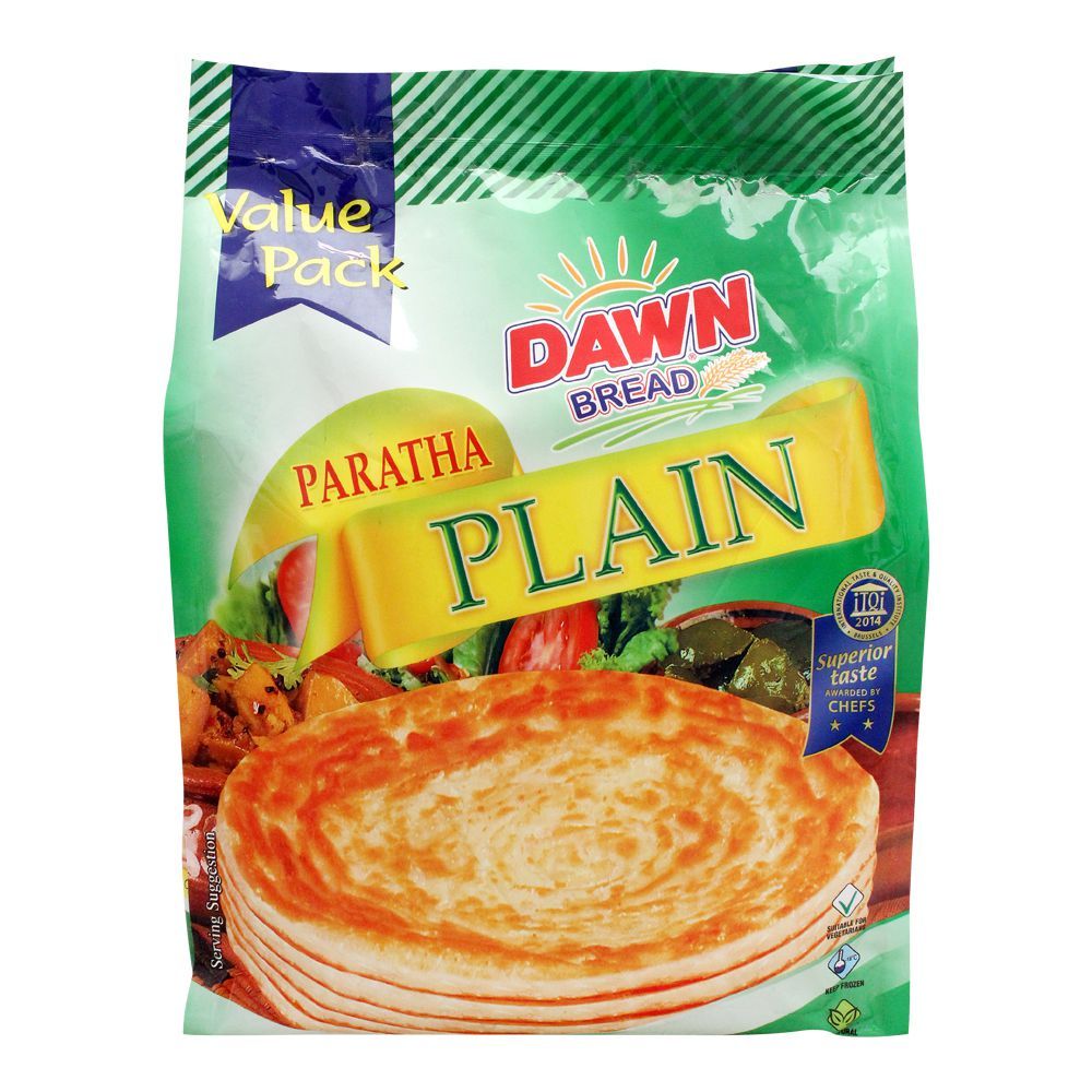 Dawn Plain Paratha, Value Pack, 30 Pieces, 2400g